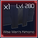 wise mans kimono item in jujutsu infinite