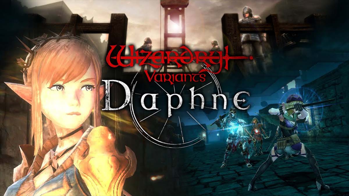 Wizardry Variants Daphne official promo key art