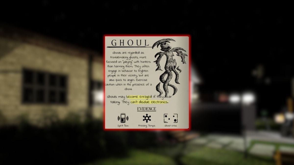 Ghoul in Demonology