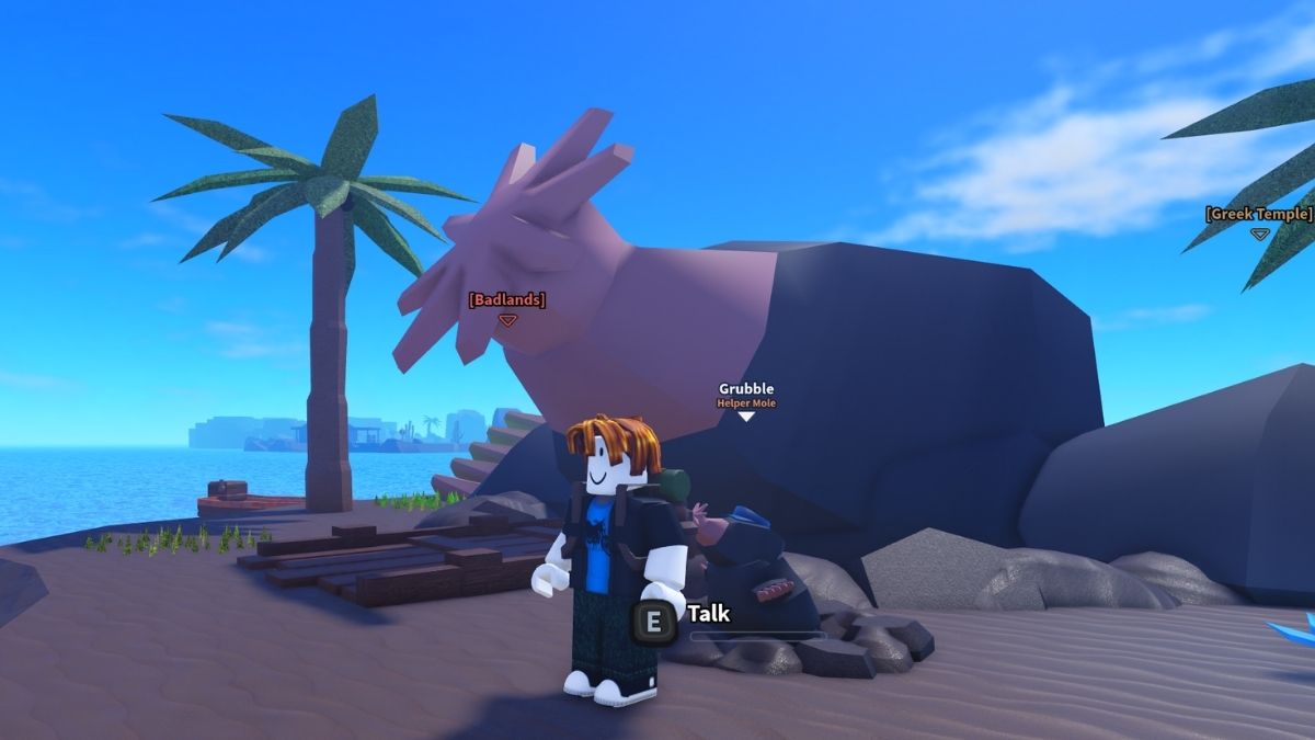 Mother Mole location in Dig It Roblox