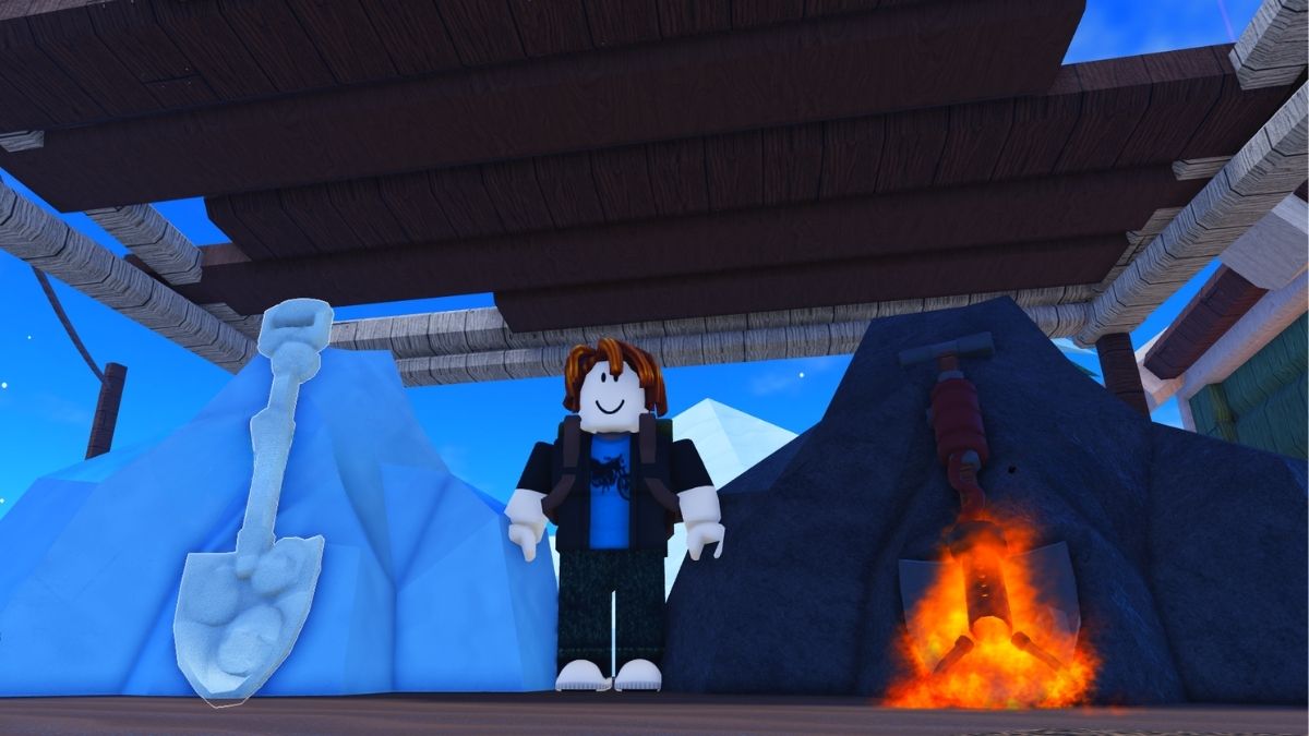 Blowtorch and Snow Shovel locations in Dig It Roblox.