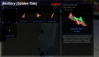 The Golden Tide Pool Bestiary