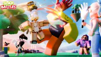 A gameplay scenario from Slap Battles