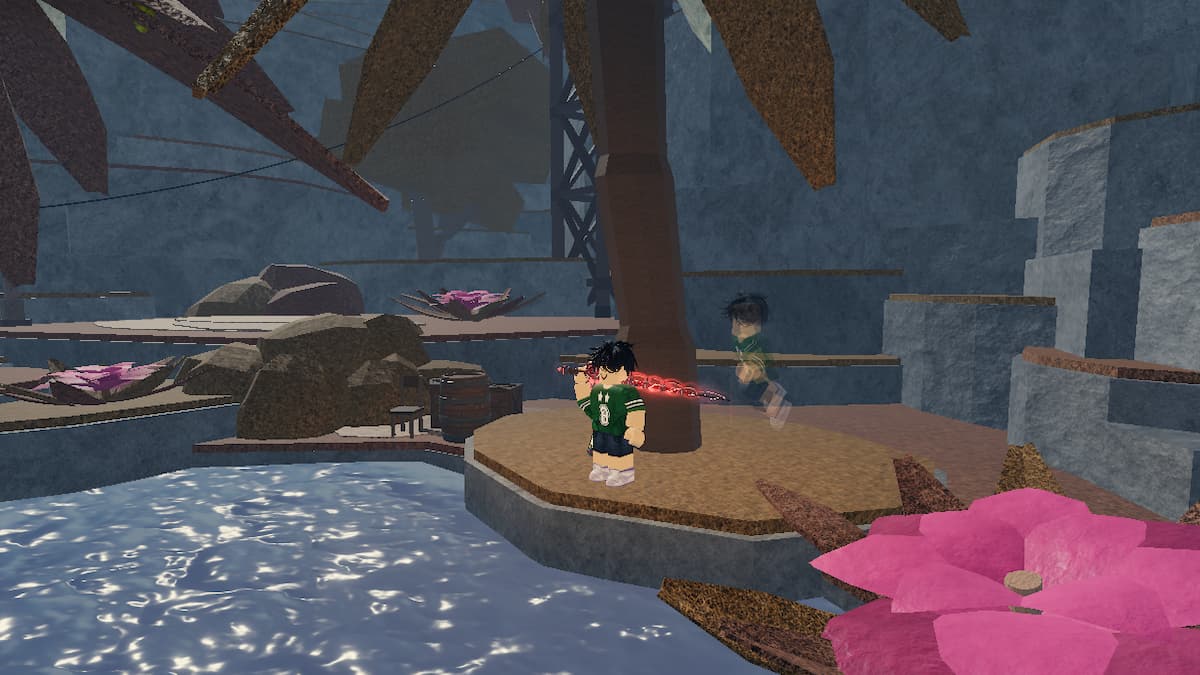 A player fishing in Fisch