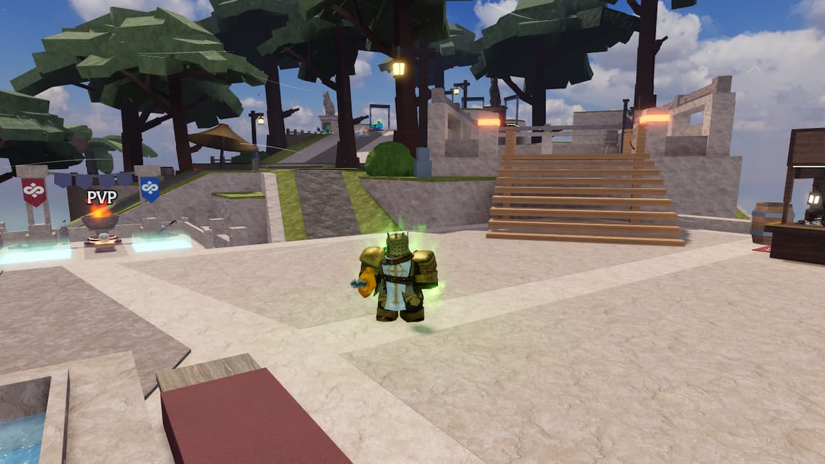 A player standing in Lootify