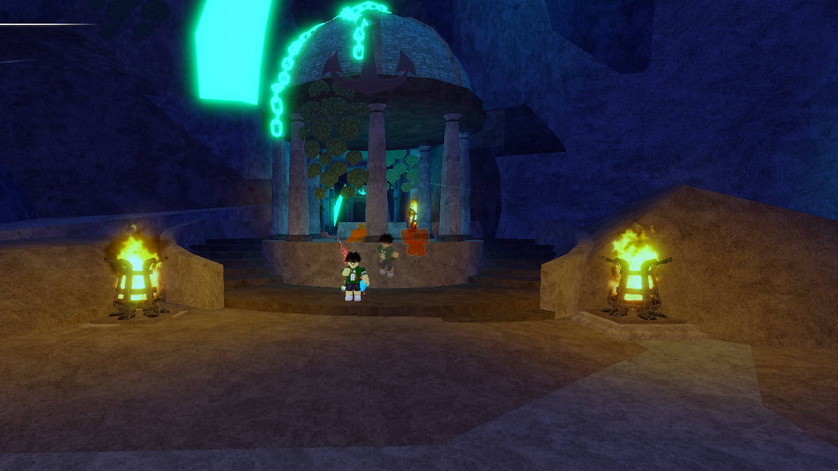 The Sunken temple in Atlantis