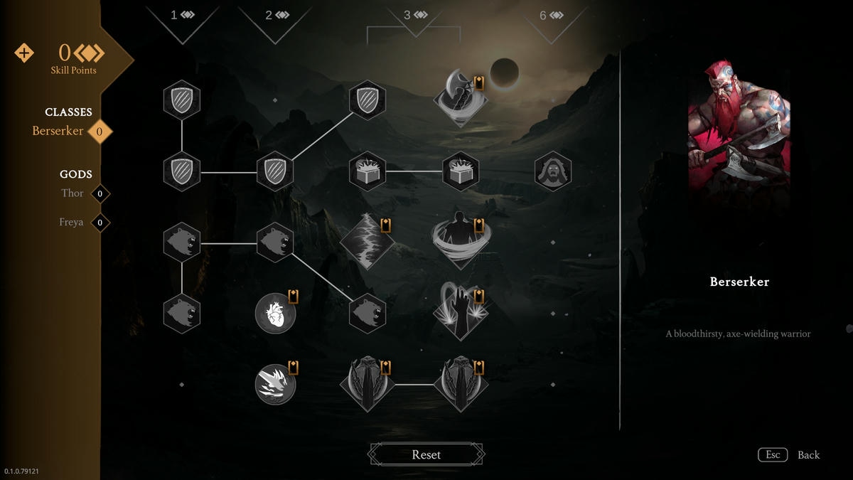 Jotunnslayer Hordes of Hel  Skill Tree