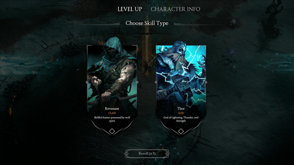 jotunnslayer hordes of hel skill type options