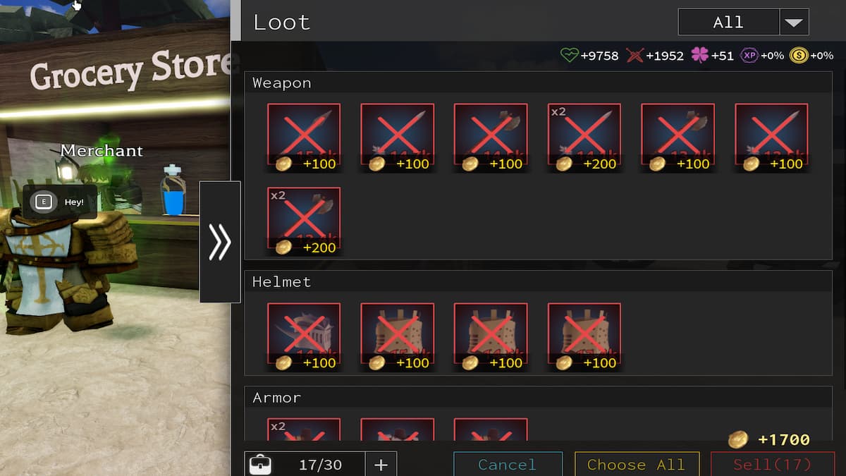 The Loot Inventory in Lootify