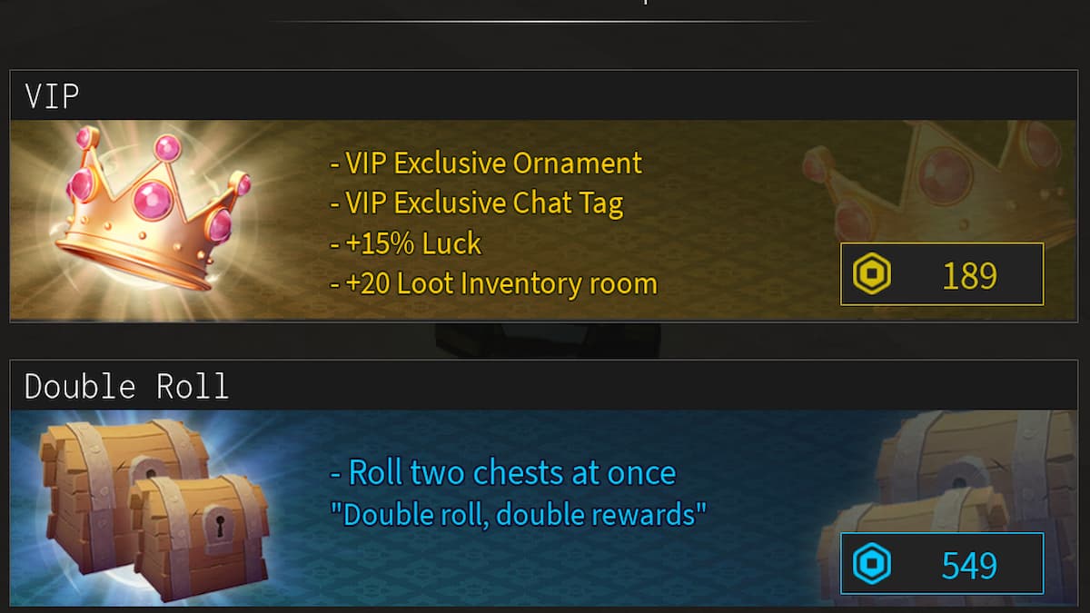 The VIP Ornaments in Lootify