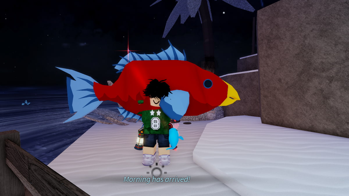 Un poisson perroquet