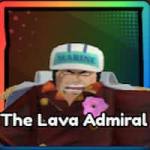 The Lava Admiral unit in Anime Auto Chess Roblox