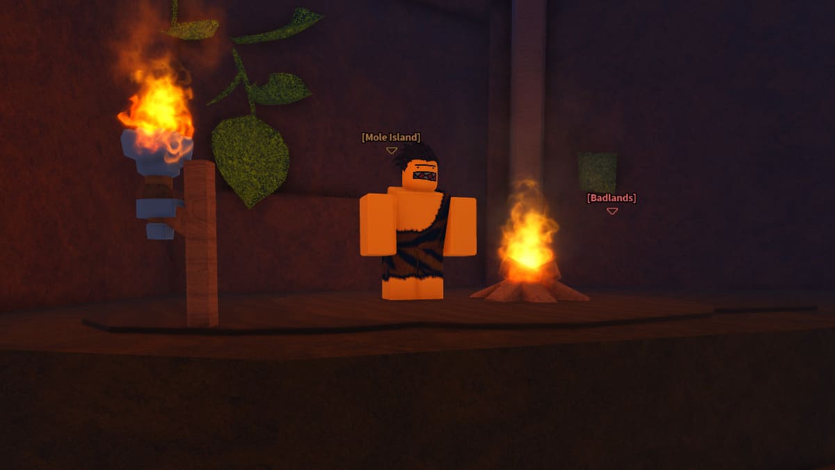 Prehistoric Man NPC in Dig It Roblox