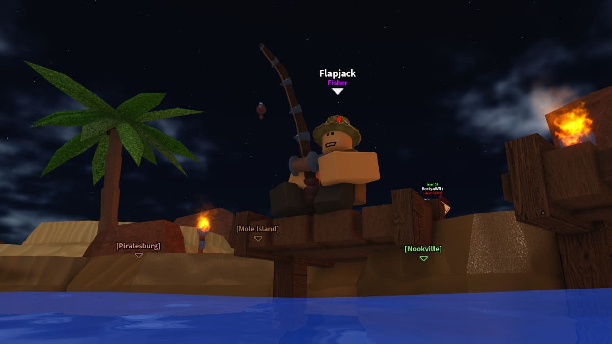 Flapjack, Fisher NPC in Dig It Roblox