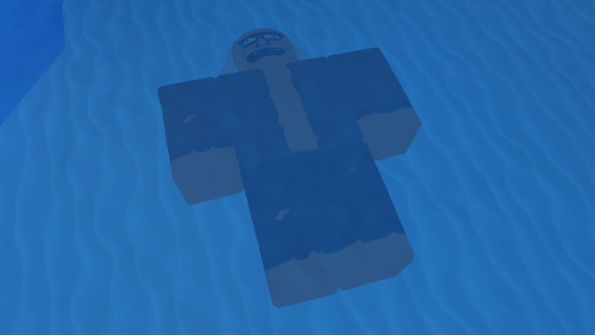 Frozen Hobo NPC in Dig It Roblox