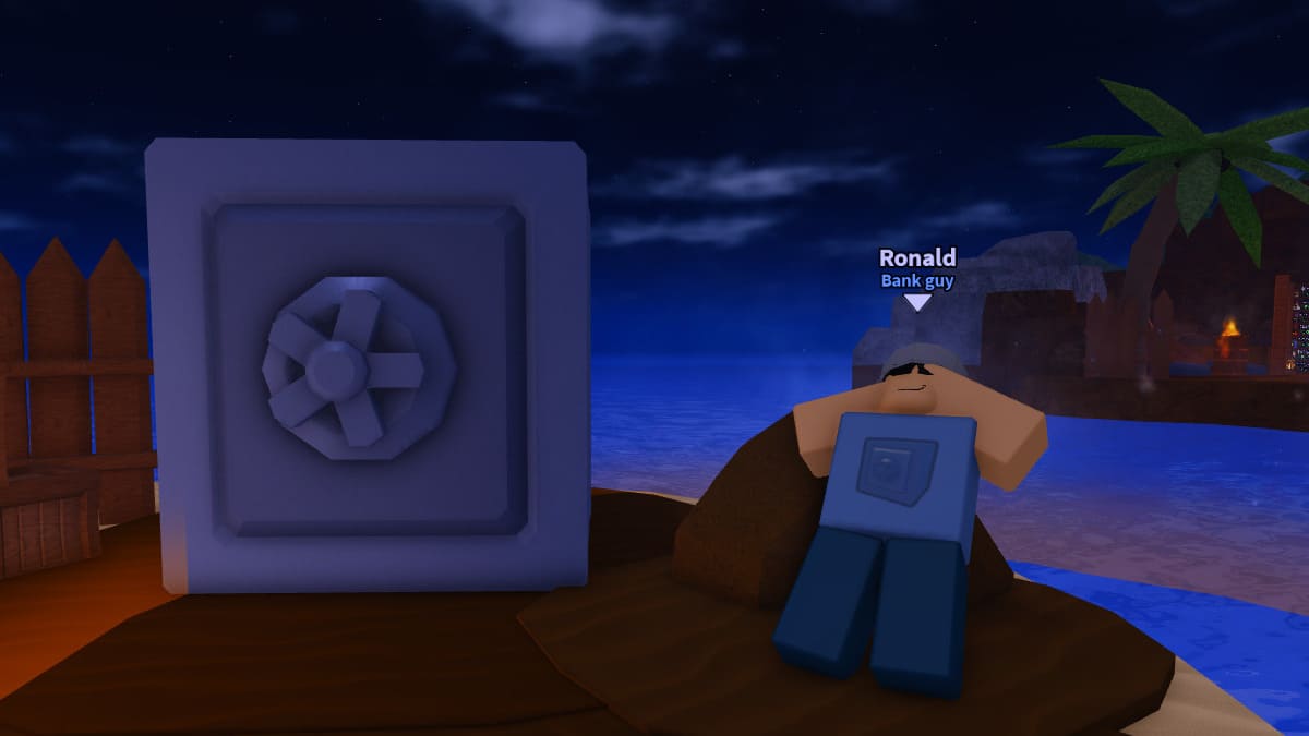 Ronald, Bank Guy NPC in Dig It Roblox