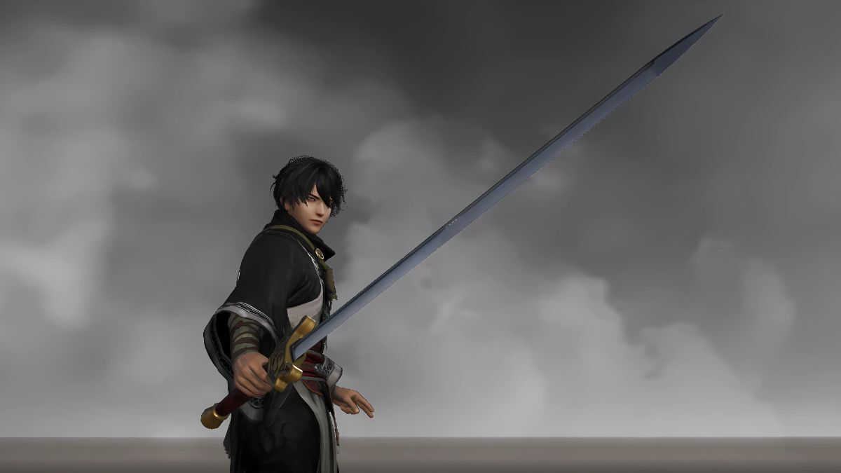 player testing a weapon in dynasty warrior origins