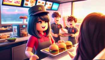 Promo image for Burgeria Tycoon.