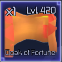 cloak of fortune in jujutsu infinite