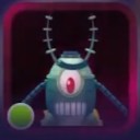 cyborg plankton in spongebob tower defense