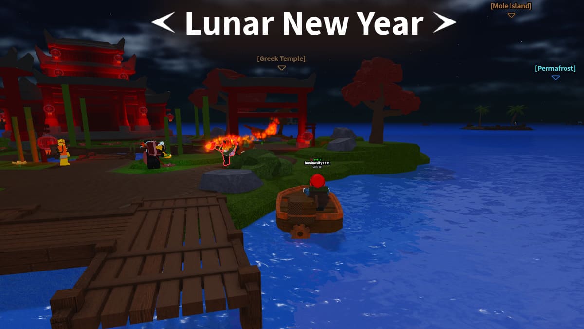 Lunar New Year Event in Dig It Roblox