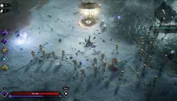 Jotunnslayer Hordes of Hel player fighting enemies