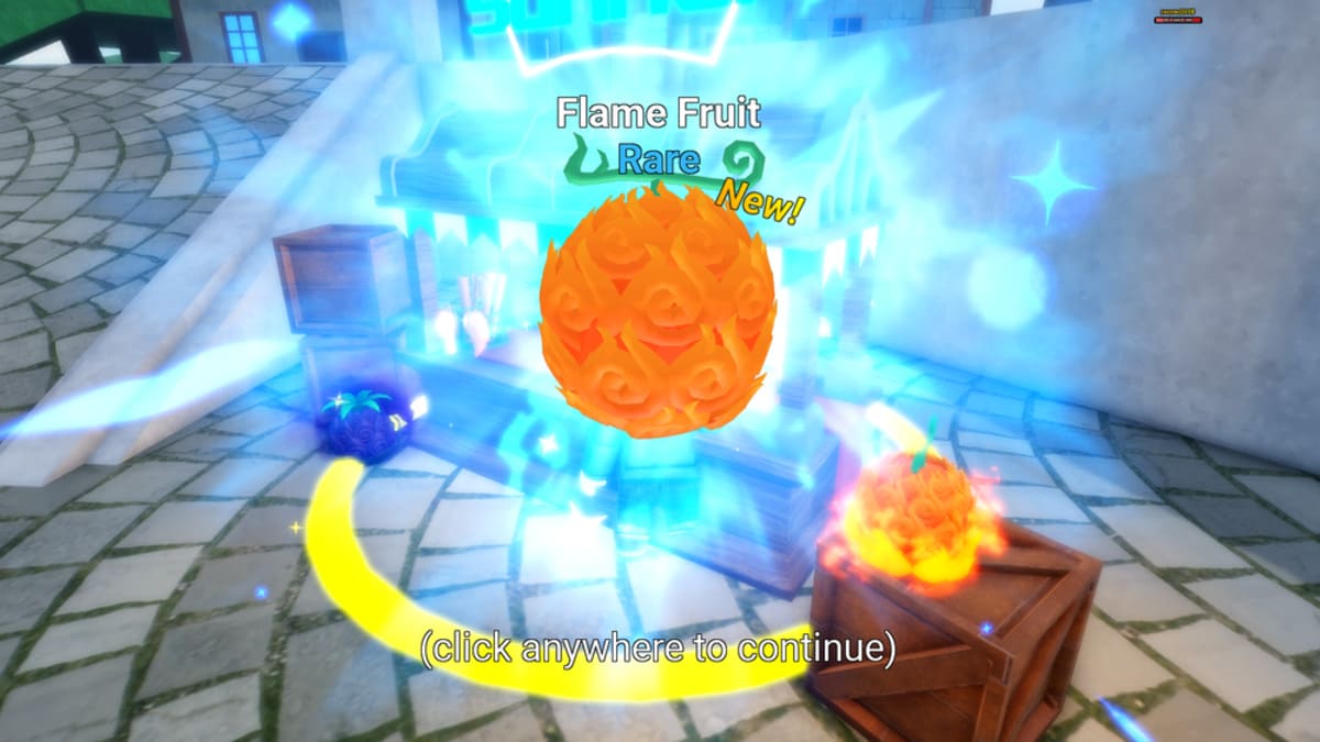 Rare fruit summoned in Fruit Reborn Roblox