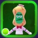 goofy goober waiter in spongebob tower defense