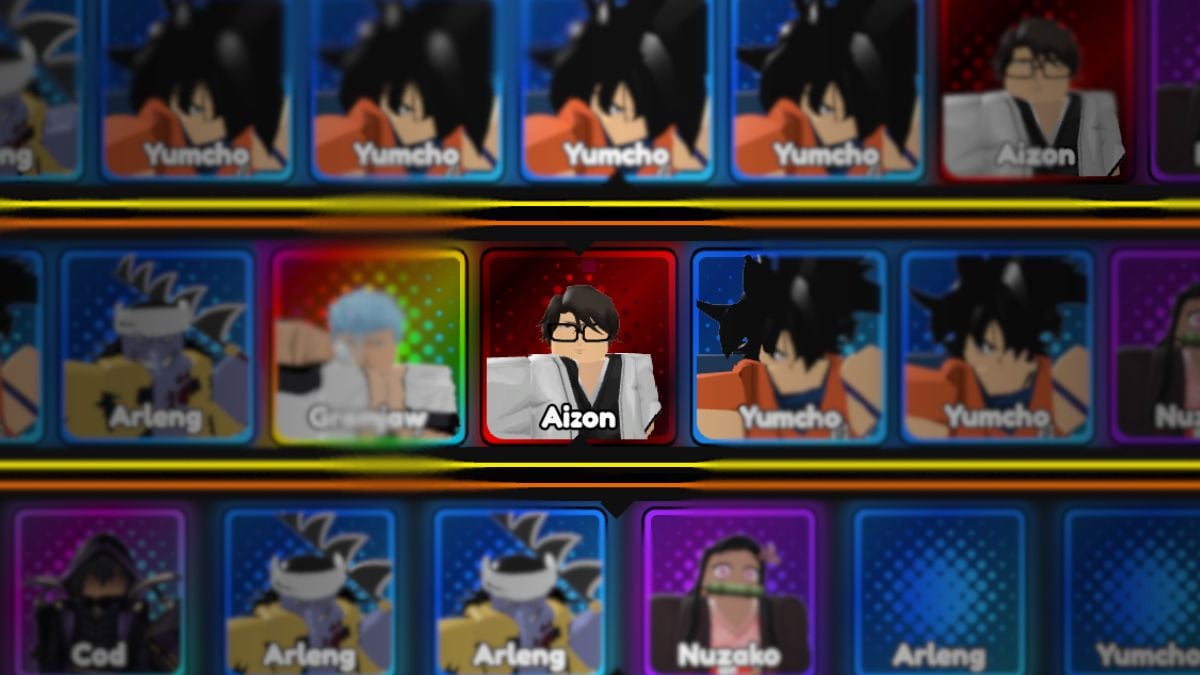 player getting aizen in anime reborn