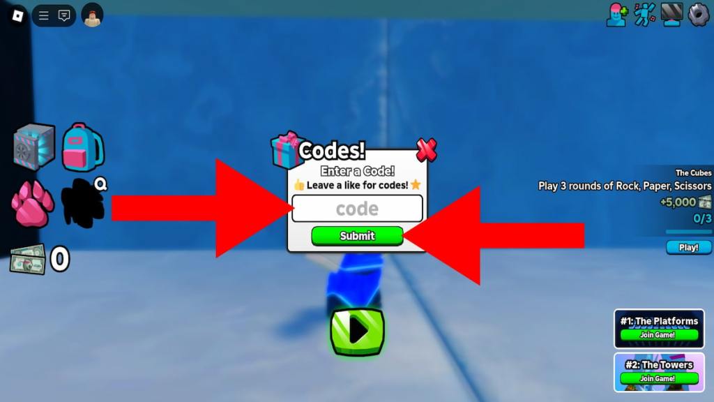 How to redeem Beast Games codes step 2