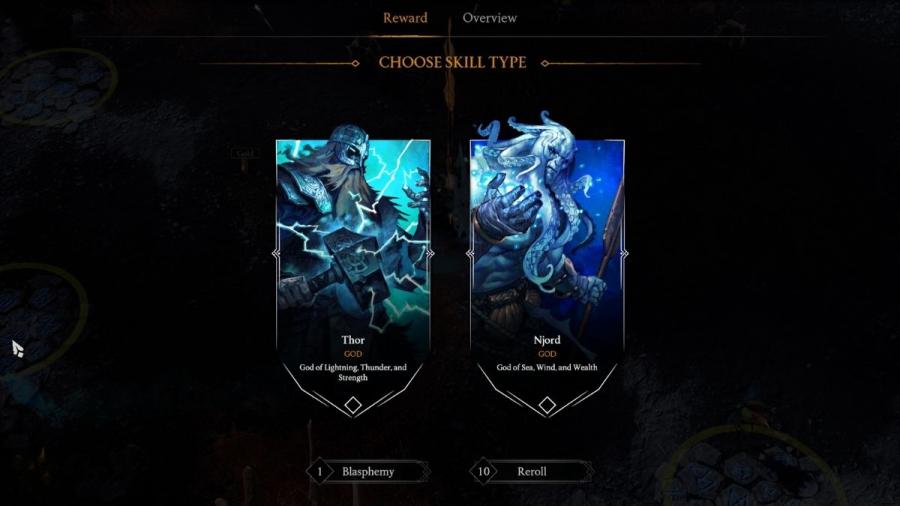 Skill choice in Jotunnslayer Thor or Njord