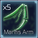 mantis arm in jujutsu infinite