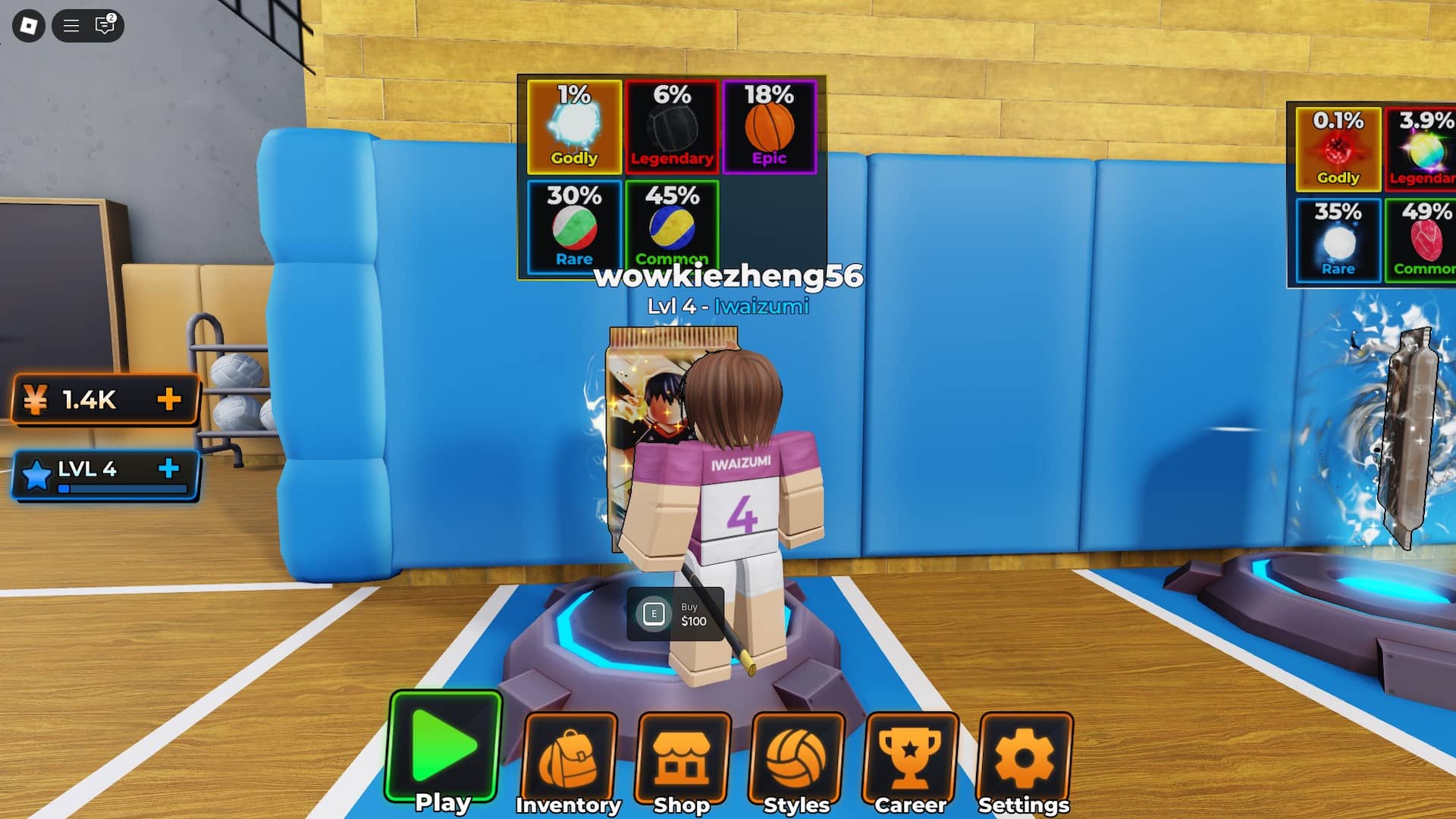 packs vendor in haikyuu legends