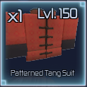 patterned tang suit in jujutsu infinite