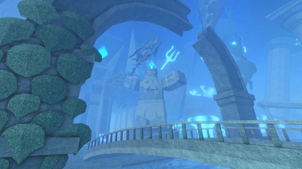 poseidon trial statue in fisch