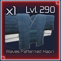 waves patterned haori item in jujutsu infinite