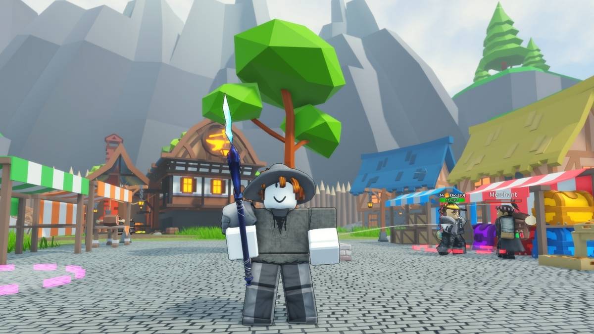 Wizard Class in Dungeon Leveling Roblox