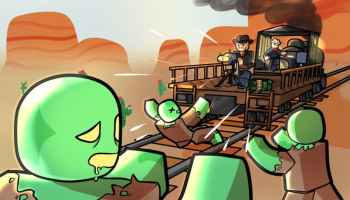 A Train in Dead Rails Roblox