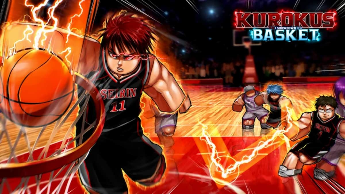 A player shooting in Kurokus Basket Showdown