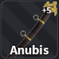 anubis sword/weapon in verse piece