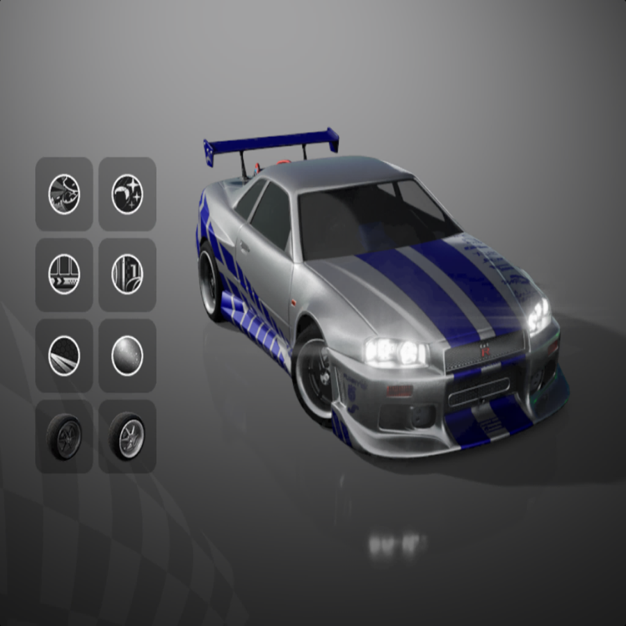 Fast & Furious Nissan Skyline Bundle Item Bundle