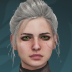 witcher ciri character design in monster hunter wilds