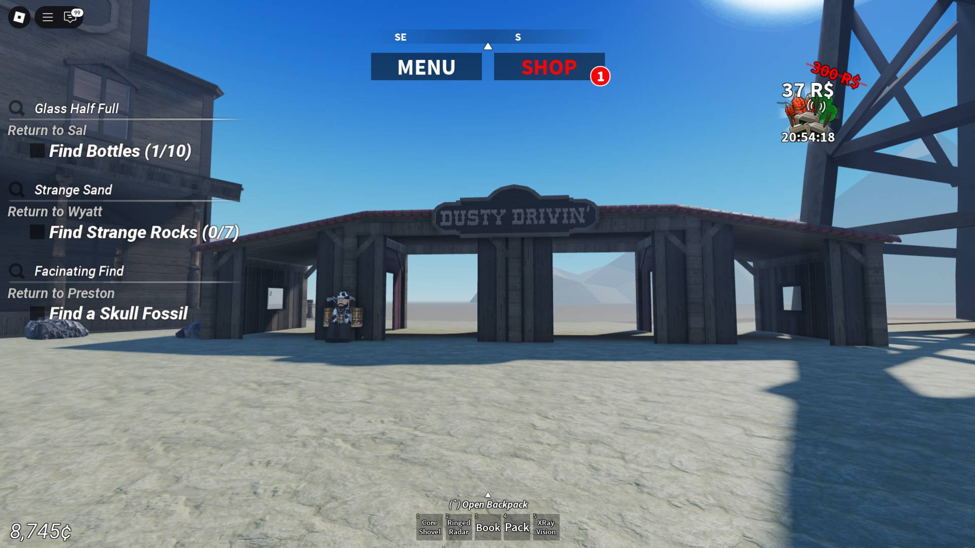 vehicles merchant in the desert detectors roblox experience