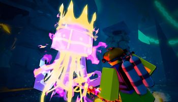 Player participating in the mariana's veil event in fisch roblox experience