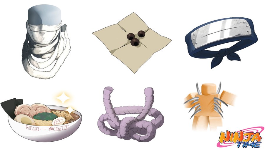 Ninja Time various consumable and accessories