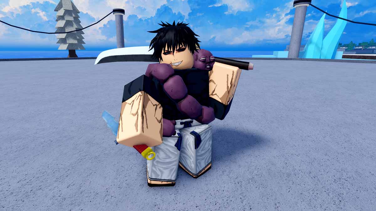 Verse Piece character holding Toji Unleashed sword