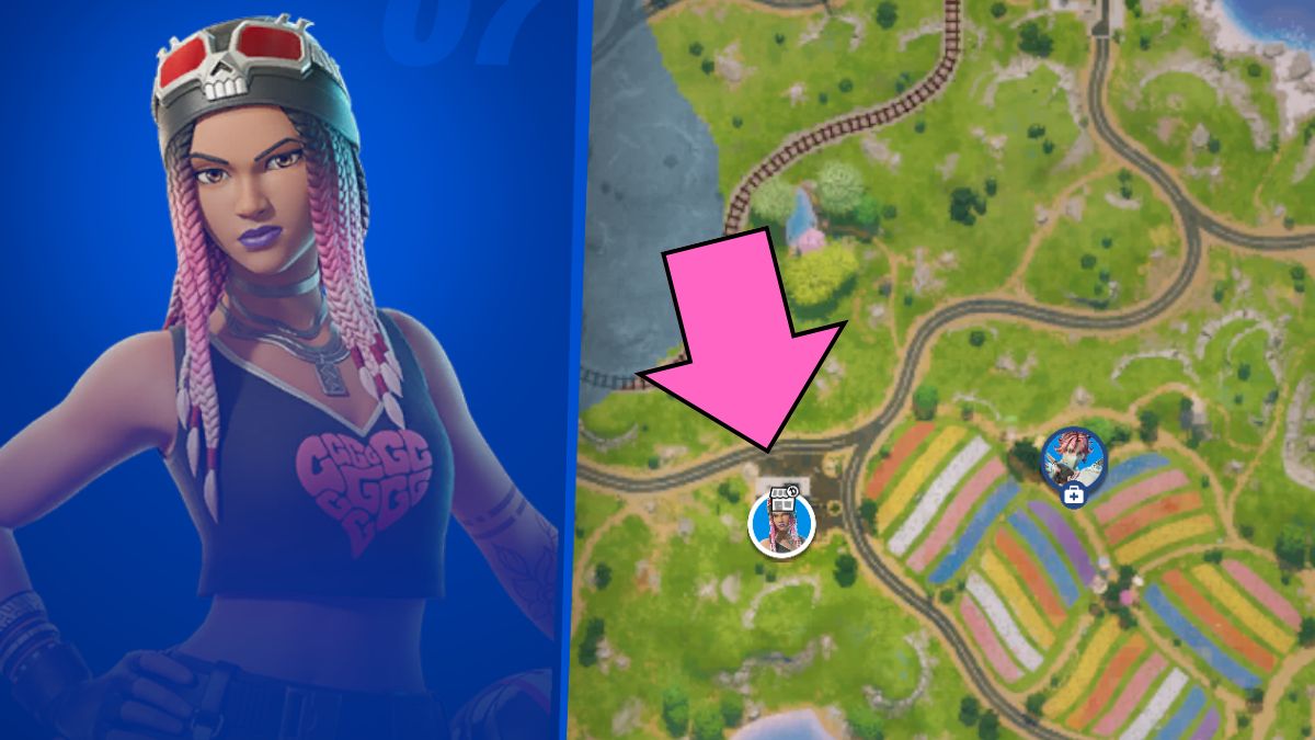 Keisha Cross NPC location in Fortnite Chapter 6 Season 2