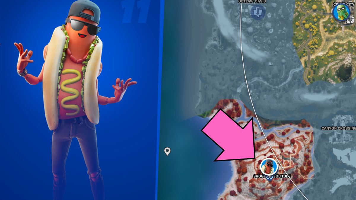 The Brat NPC location in Fortnite Chapter 6 Season 2