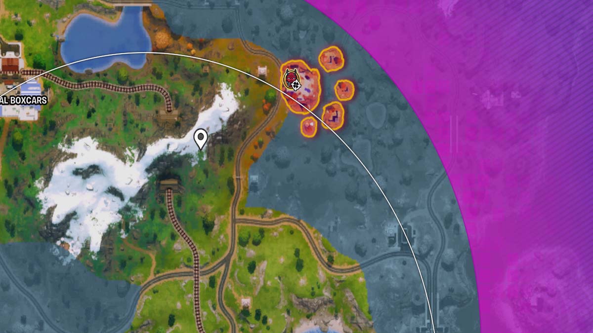 Fortnite Shogun X location