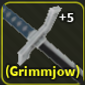 grimmjow sword/weapon in verse piece